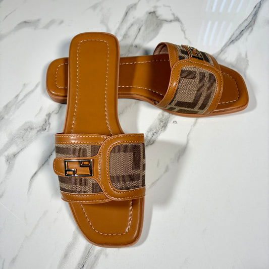 Tiana Sandal - Camel