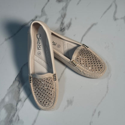 Ellie Loafer - Beige
