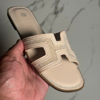 Gina Sandal - Beige