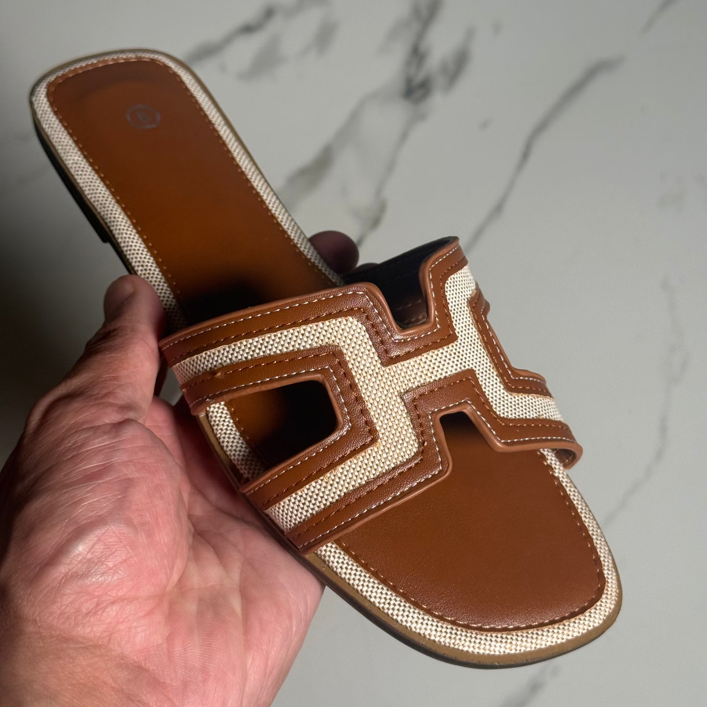 Gina Sandal - Camel