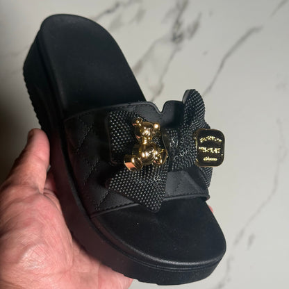 Hayley Slide - Black