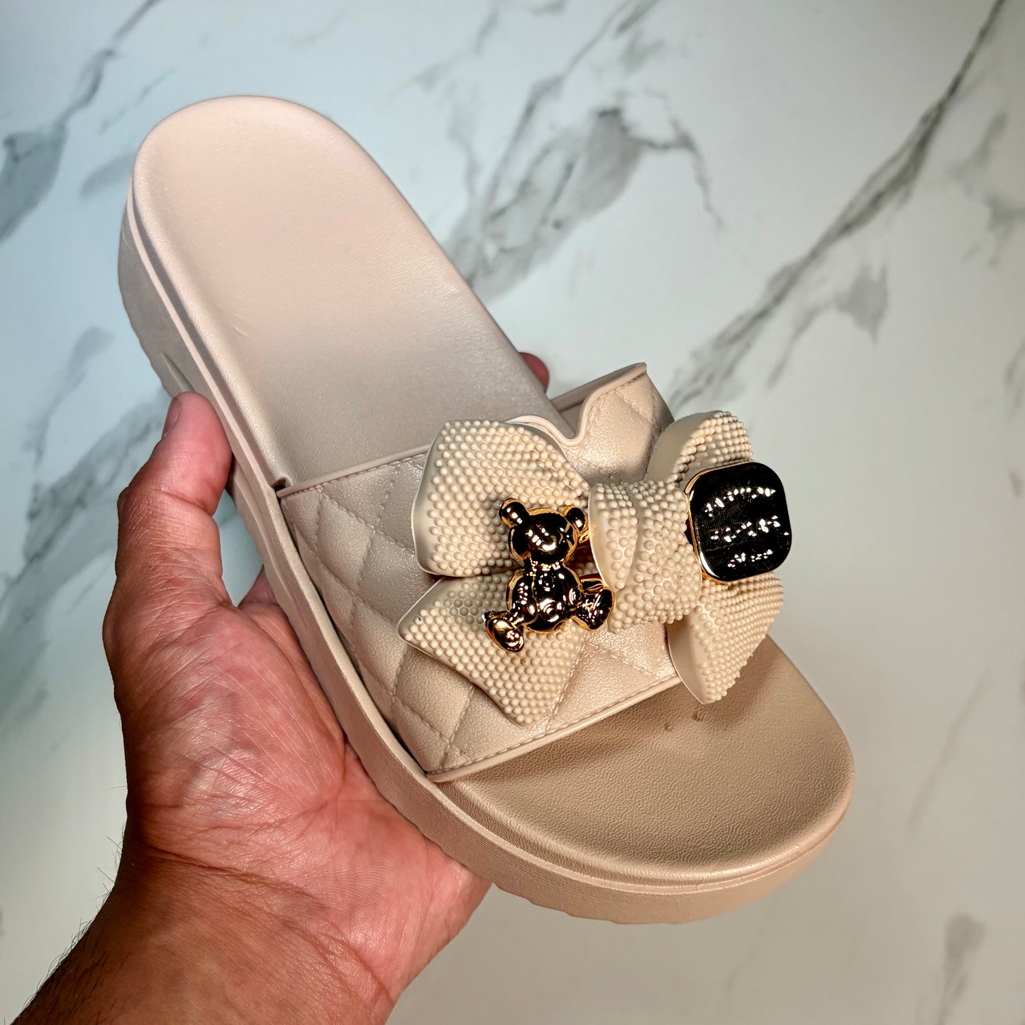 Hayley Slide - Khaki