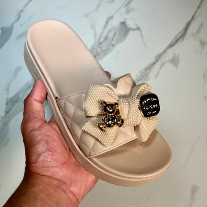 Hayley Slide - Khaki
