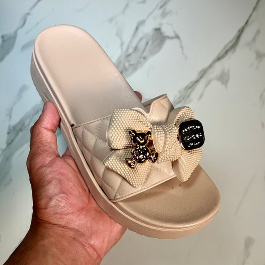 Hayley Slide - Khaki