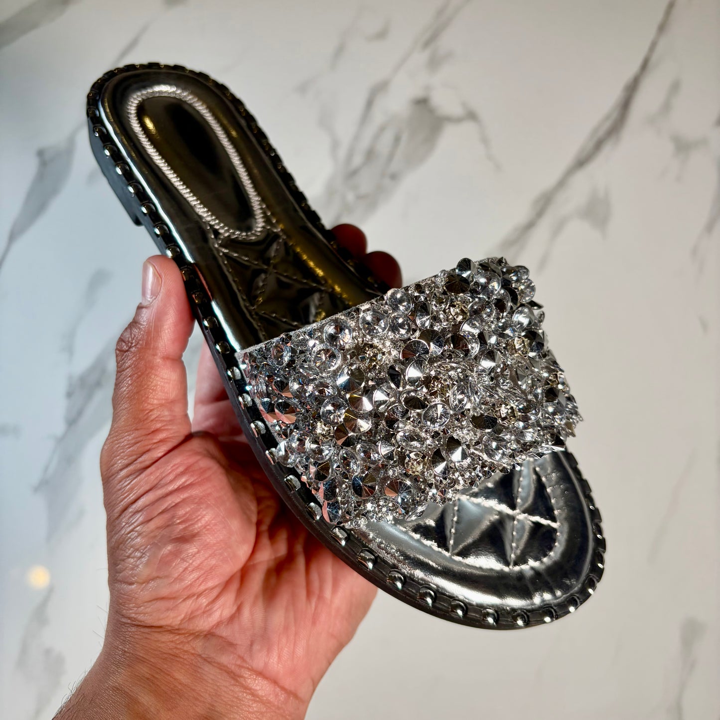 Isabel Sandal - Silver