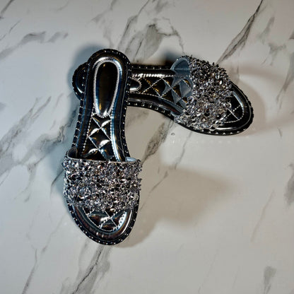 Isabel Sandal - Silver