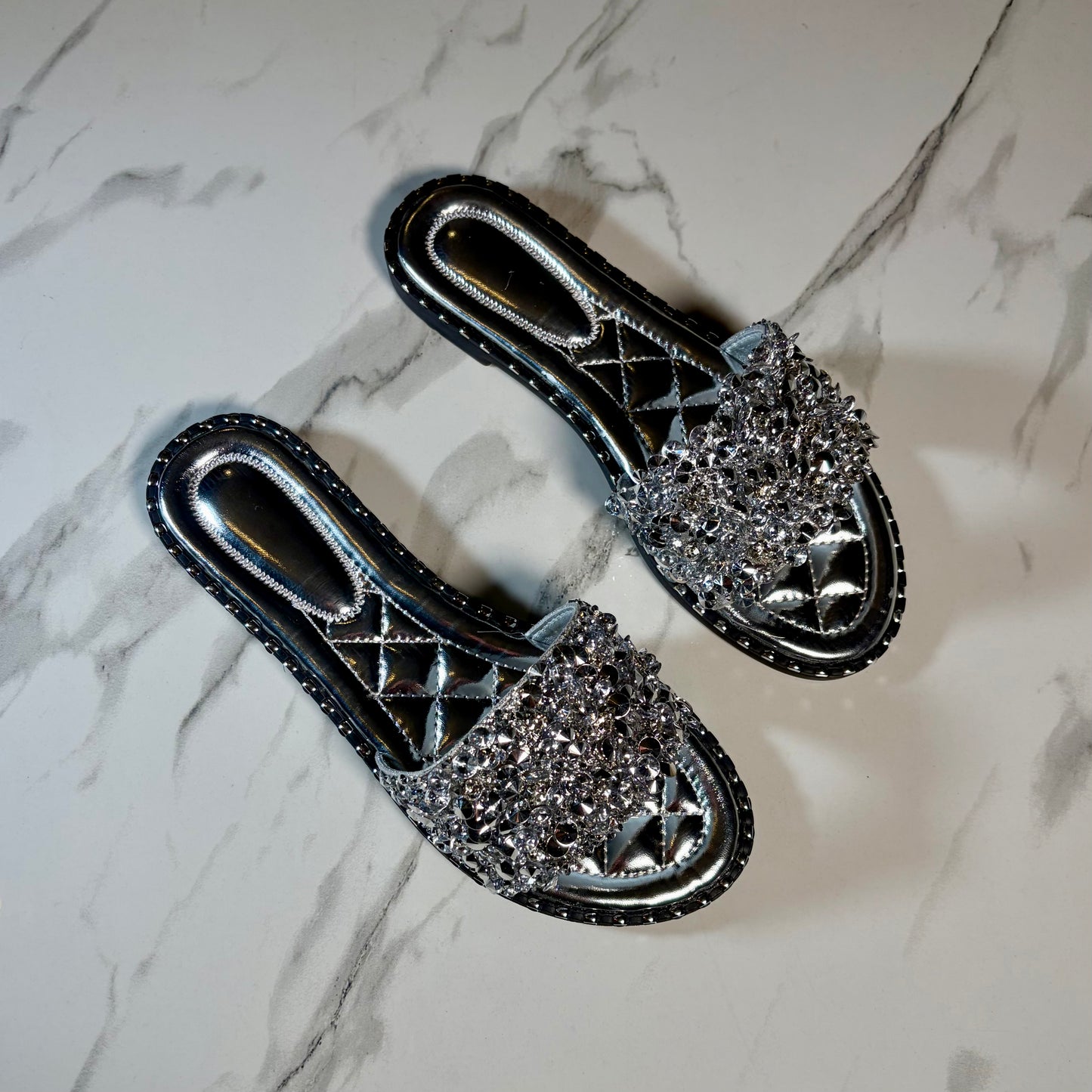 Isabel Sandal - Silver