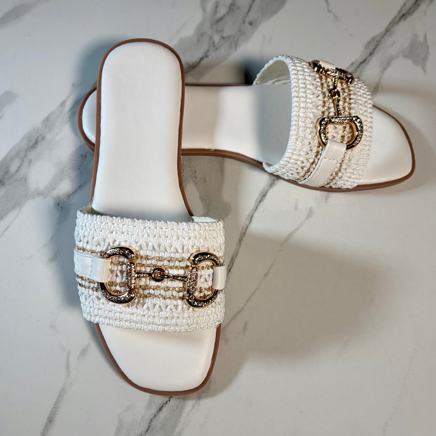 Juliet Sandal - White