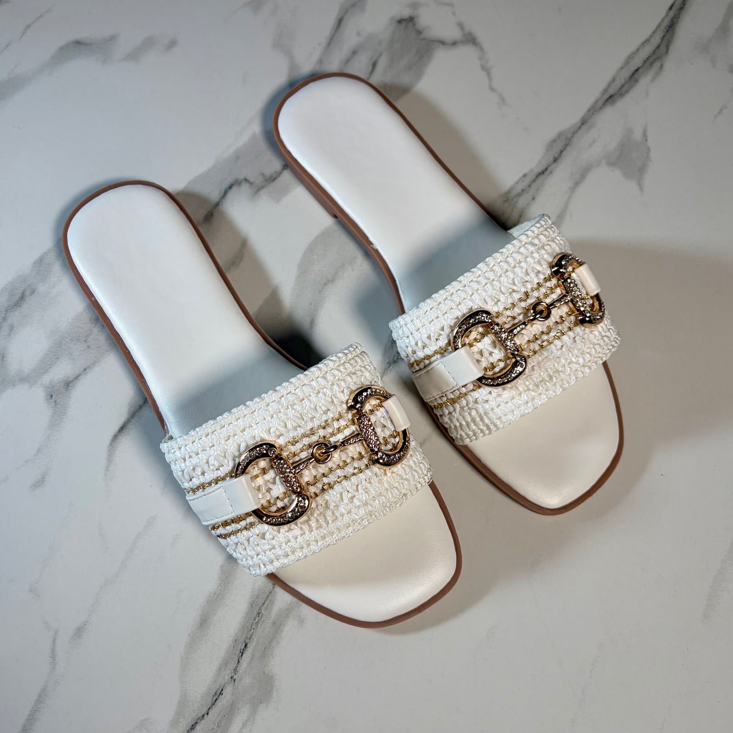 Juliet Sandal - White