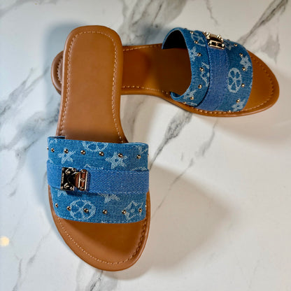 Kimmy Sandal - Denim