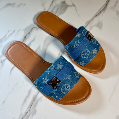 Kimmy Sandal - Denim