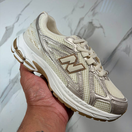 Lydia Trainer - Khaki/Gold