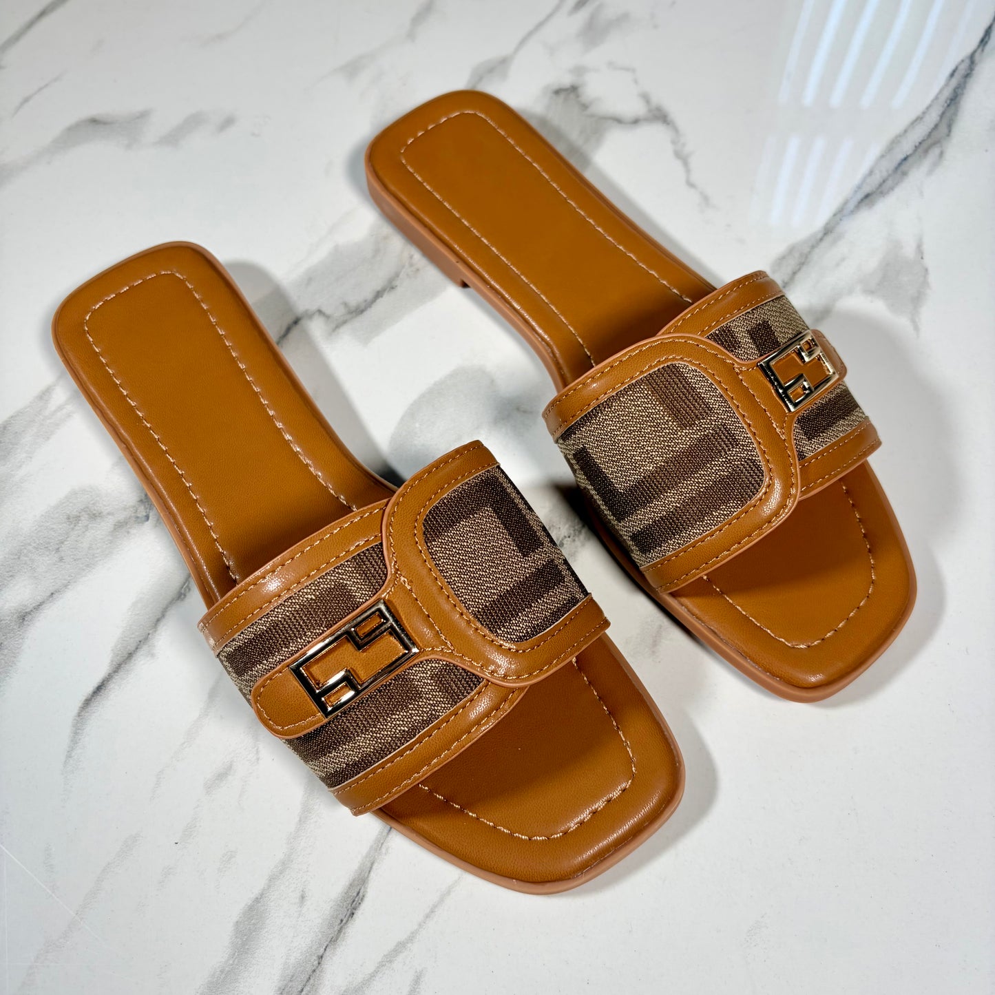 Tiana Sandal - Camel